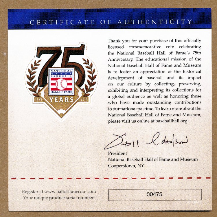 Commems-Collection-Modern:-2014-Baseball-Hall-Of-Fame-Cousins---Part-1