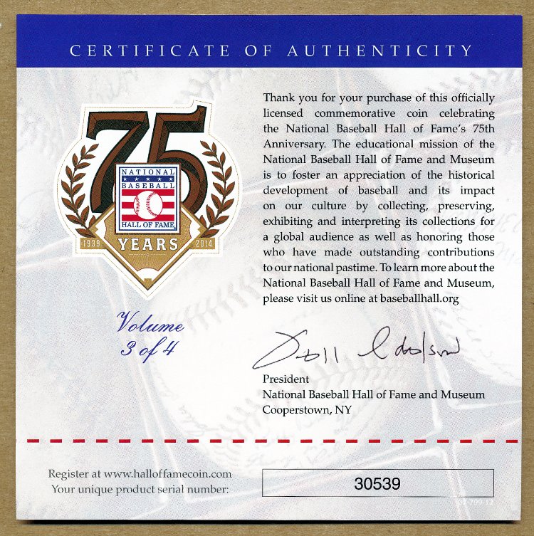 Commems-Collection-Modern:-2014-Baseball-Hall-Of-Fame-Cousins---Part-3