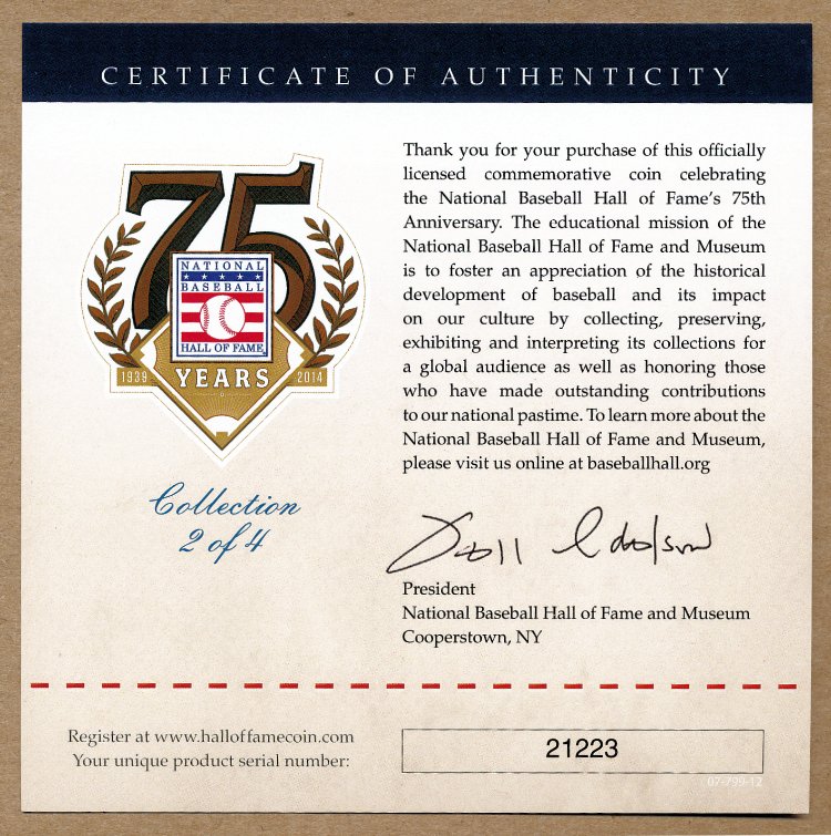 Commems-Collection-Modern:-2014-Baseball-Hall-Of-Fame-Cousins---Part-2
