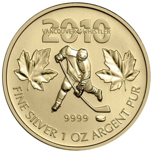 Commems-Collection-Canadian:-2010-Vancouver-Olympics-$5-Silver-Coins
