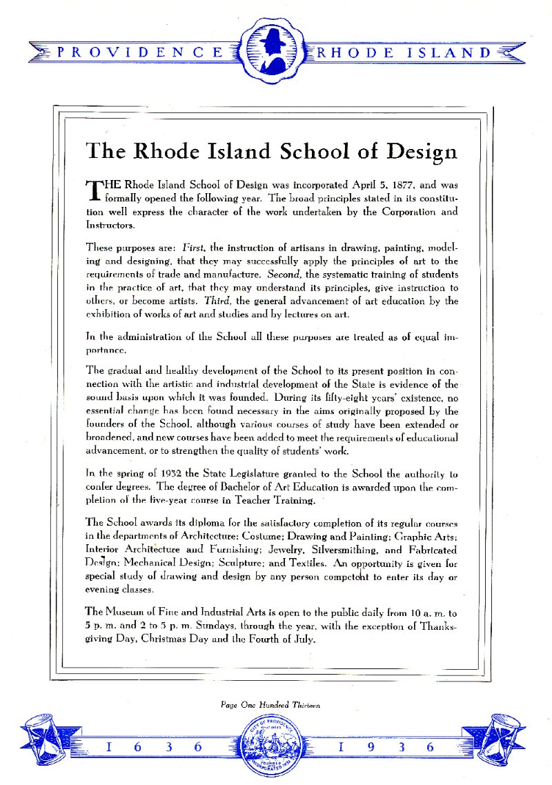 Commems-Collection-Classic:-1936-Rhode-Island-Tercentenary---School-Of-Design