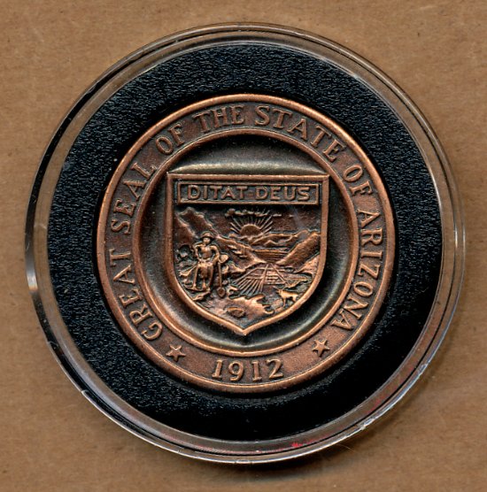 Commems-Collection-Medals:-1963-Arizona-Territory-Centennial