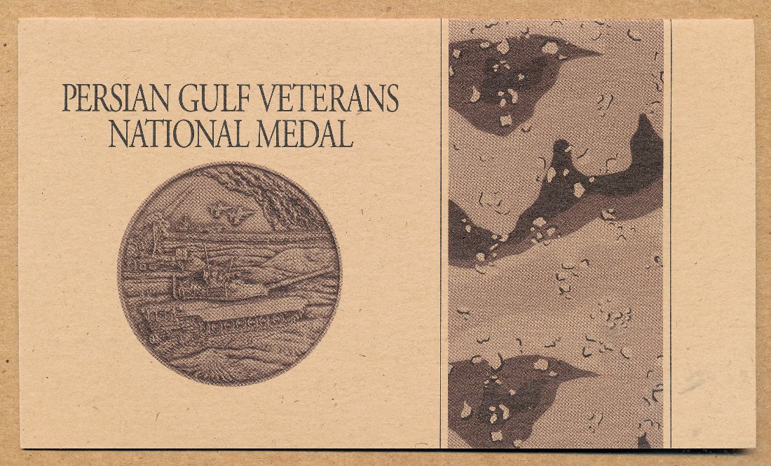 Commems-Collection-Medals:-Persian-Gulf-National-Medal-Options