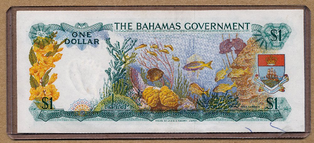 Commems-Collection-Currency:-Bahamas-$1-Notes