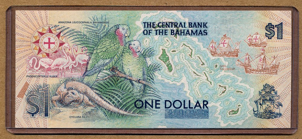 Commems-Collection-Currency:-Bahamas-$1-Notes