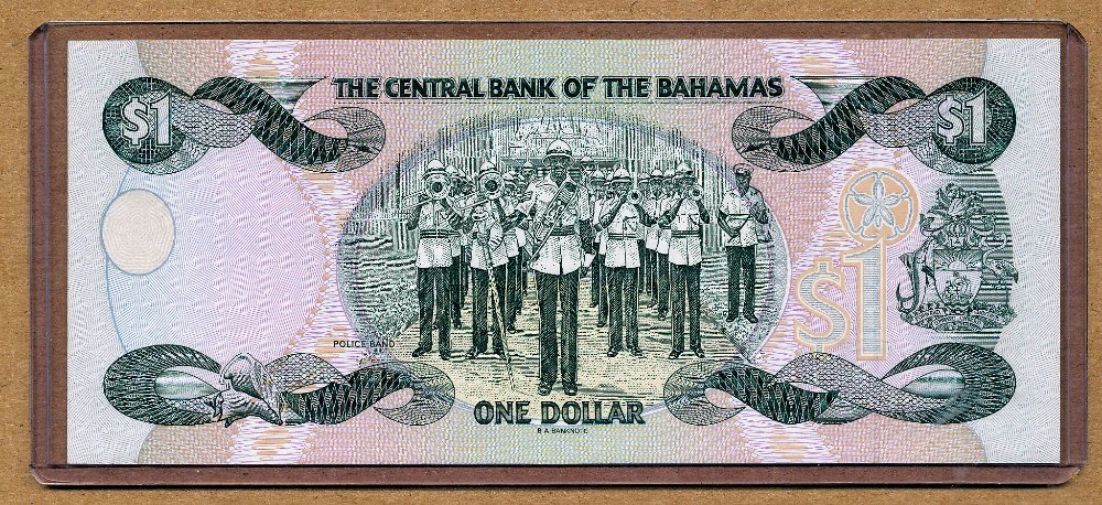 Commems-Collection-Currency:-Bahamas-$1-Notes