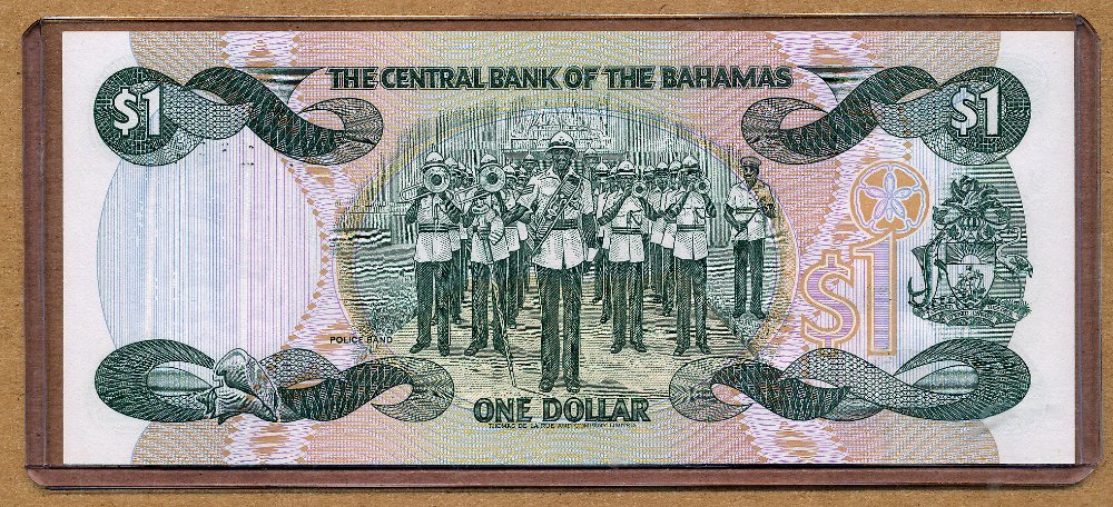 Commems-Collection-Currency:-Bahamas-$1-Notes