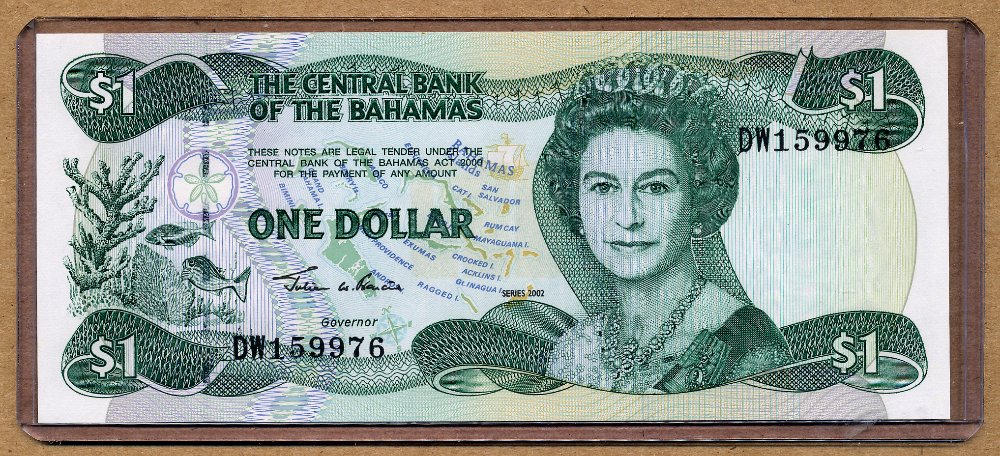 Commems-Collection-Currency:-Bahamas-$1-Notes