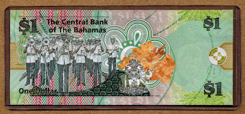 Commems-Collection-Currency:-Bahamas-$1-Notes