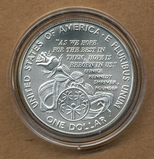 Commems-Collection-Modern:-1995-Special-Olympics-Kennedy-Set