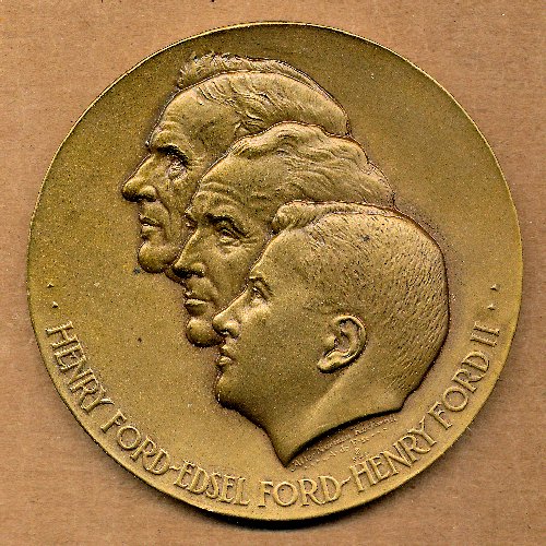 Commems-Collection-Medals:-1953-Ford-Motor-Company