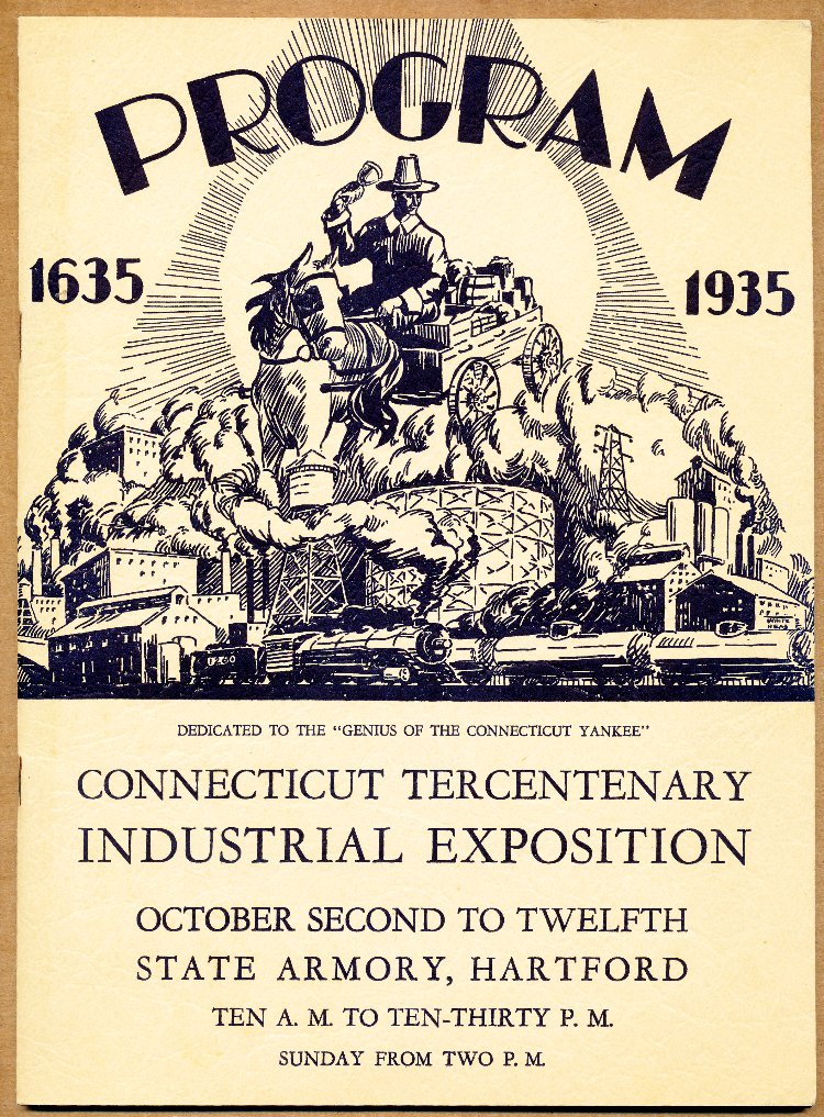 Commems-Collection-Classic:-1935-Connecticut-Tercentenary---Industrial-Exposition