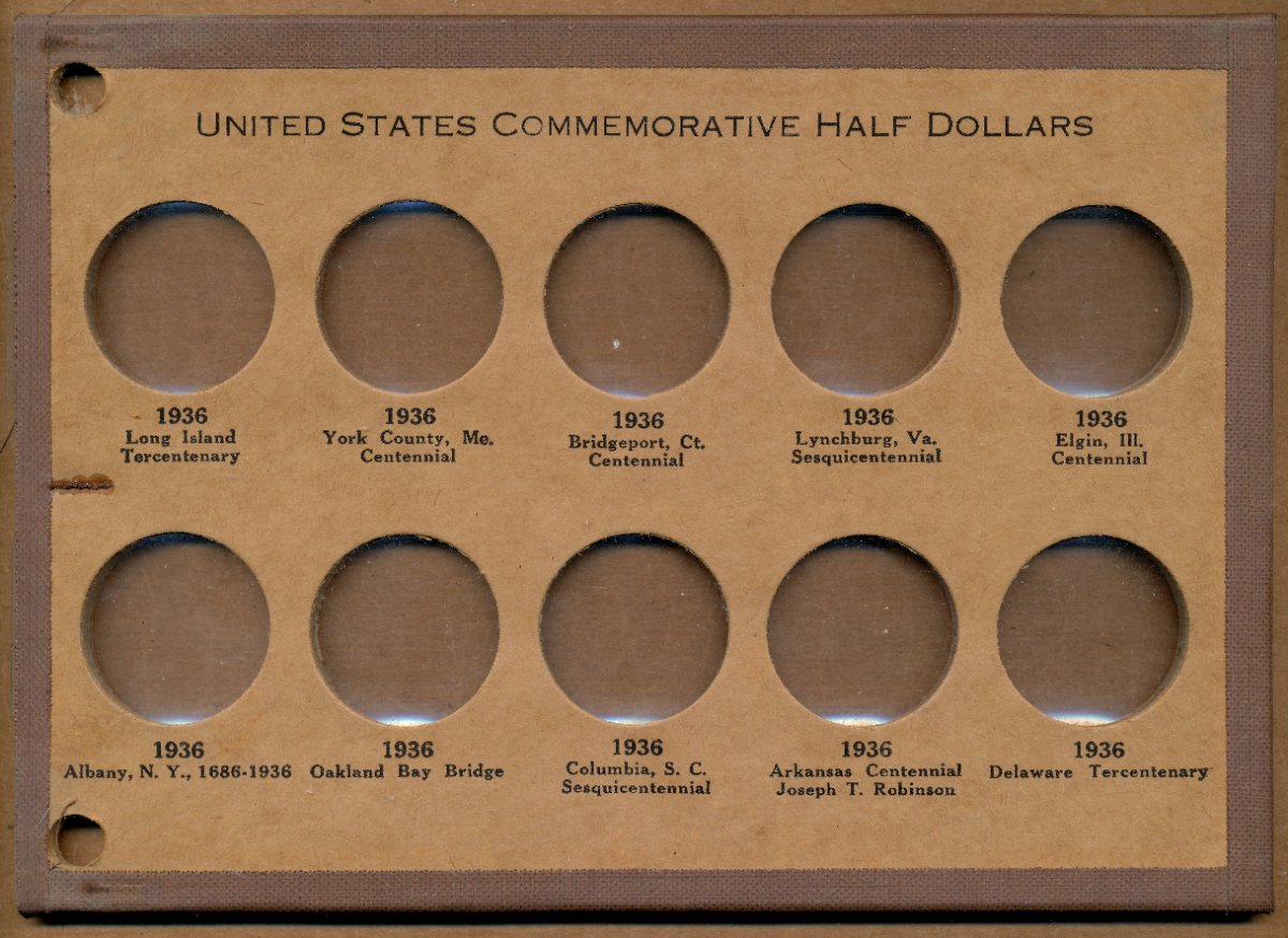 Commems-Collection-Classic:-Wayte-Raymond-Commemorative-Coin-Boards---Type-Set