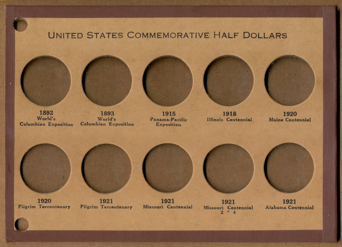 Commems-Collection-Classic:-Wayte-Raymond-Commemorative-Coin-Boards---Complete-Date-&-Mint-Mark-Set