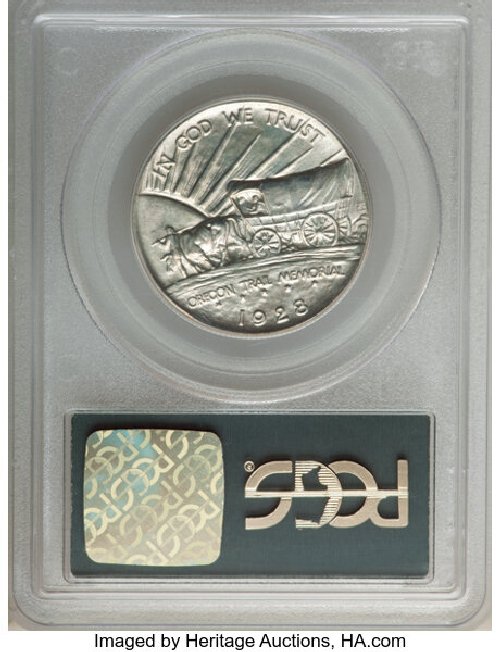 Commems-Collection-Classic:-To-The-Melting-Pot-#13---1928-Oregon-Trail-Memorial-Half-Dollar