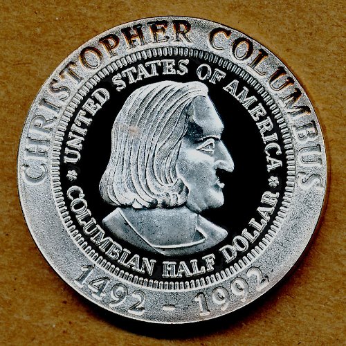Columbus-Day-Post-Your-Coin/Banknote-Feauturing-Columbus