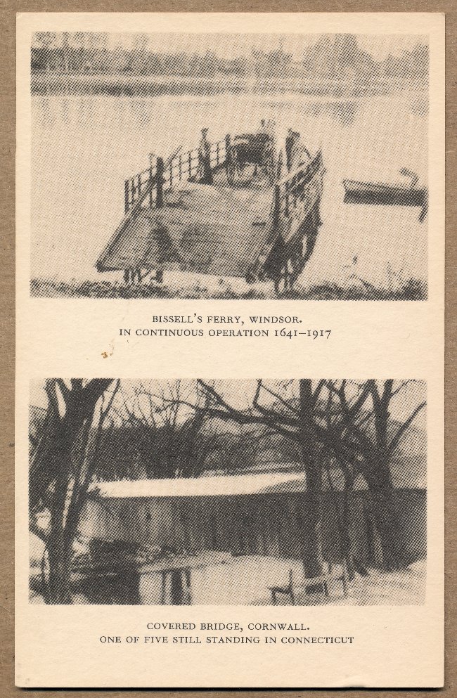 Commems-Collection-Classic:-1935-Connecticut-Tercentenary---Official-Postcards