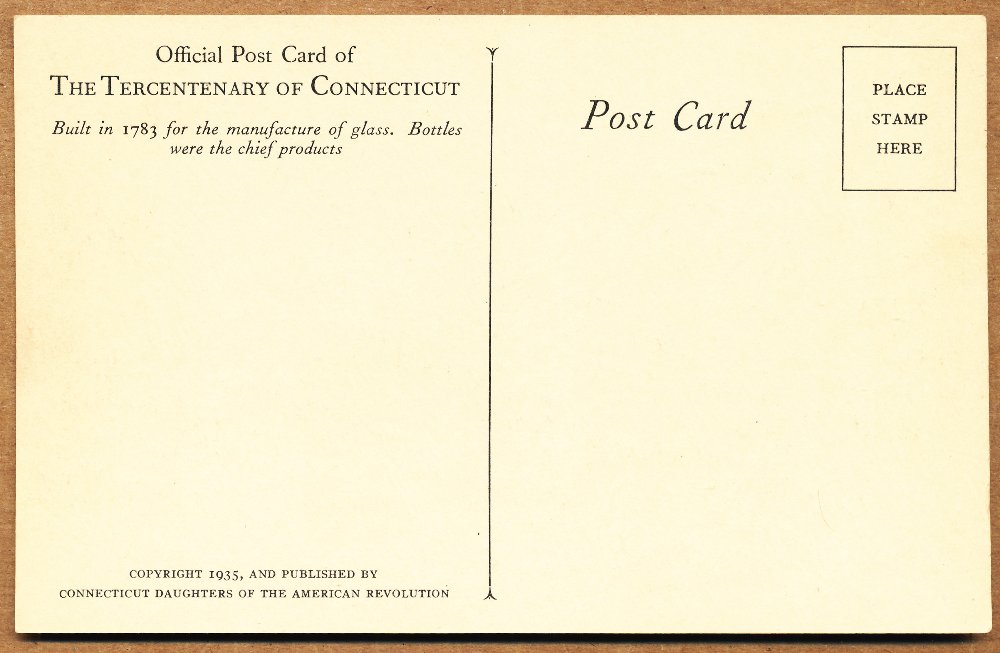 Commems-Collection-Classic:-1935-Connecticut-Tercentenary---Official-Postcards