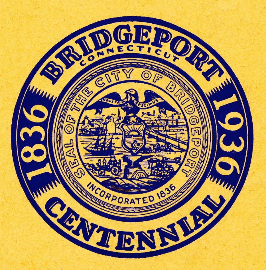 Commems-Collection-Classic:-1936-Bridgeport-Centennial---Official-Emblem-And-Badge