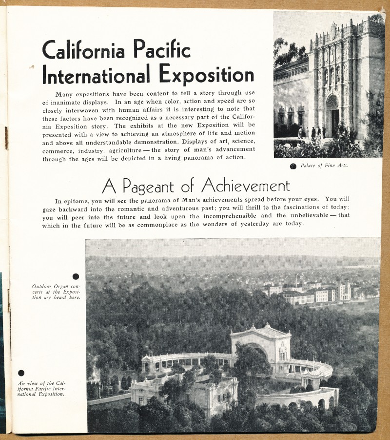 Commems-Collection-Classic:-1935-36-California-Pacific-International-Exposition---Tourism-Drive