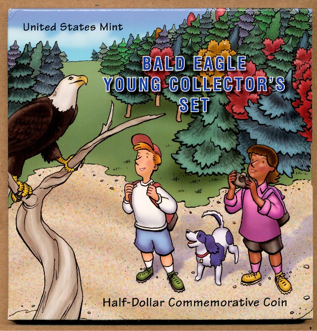Commems-Collection-Modern:-2008-Bald-Eagle-Recovery---Young-Collector's-Set