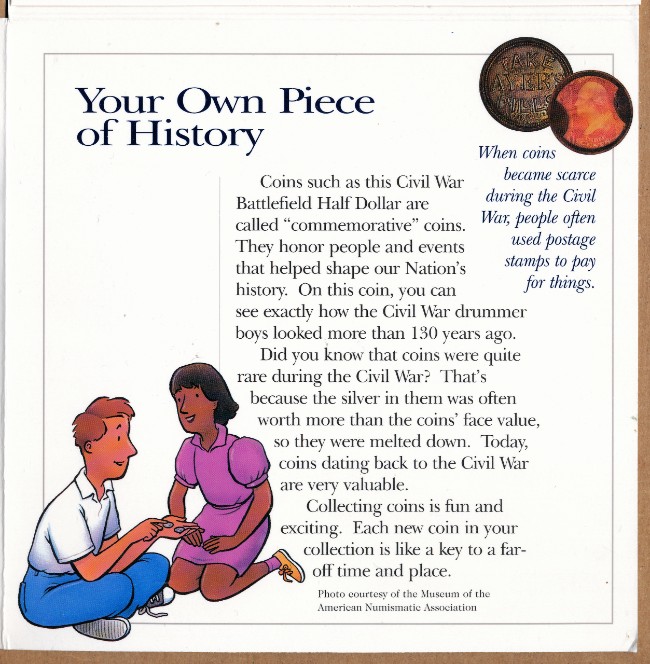 Commems-Collection-Modern:-1995-Civil-War-Battlefields---Young-Collector's-Edition