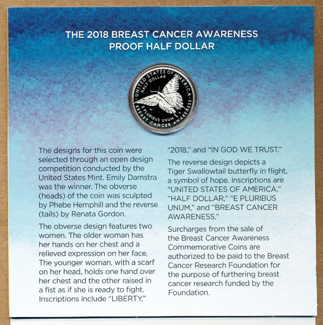 Commems-Collection-Modern:-2018-Breast-Cancer-Awareness-Coin-And-Stamp-Set