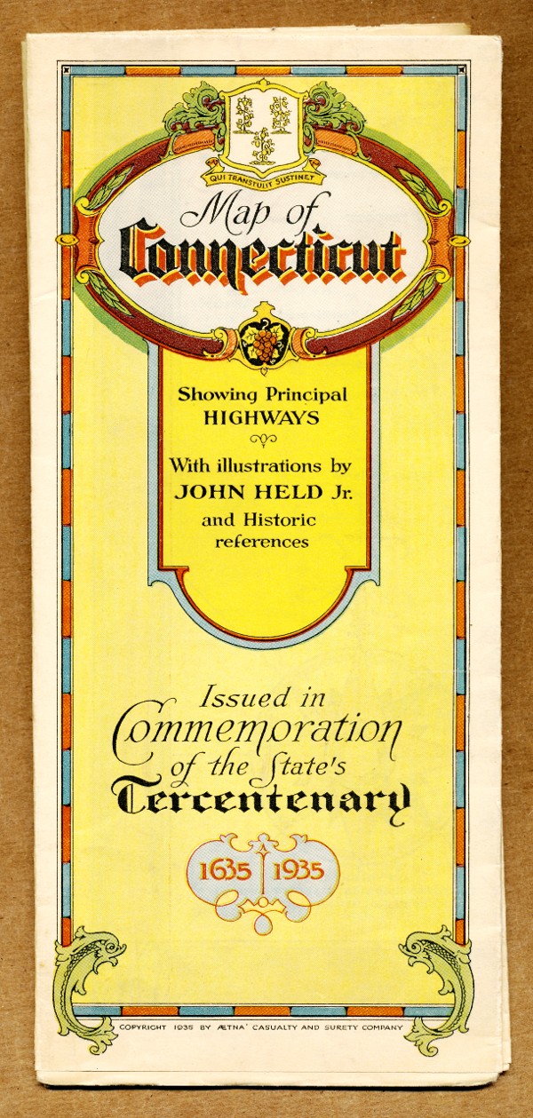 Commems-Collection-Classic:-1935-Connecticut-Tercentenary---Ephemera-III