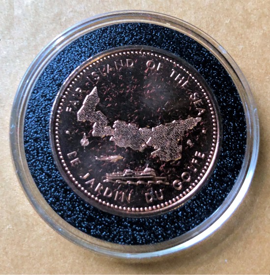Commems-Collection-Canadian:-1973-Prince-Edward-Island-Centennial---Medal-Set