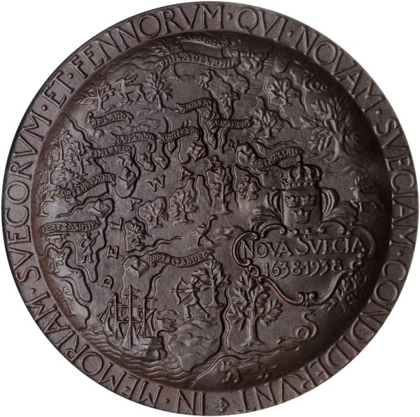 Commems-Collection-Classic:-1936-Delaware-Tercentenary---Involvement--Of-Sweden-&-Finland