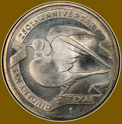 Commems-Collection-Classic:-1968-San-Antonio,-Texas-250th-Anniversary
