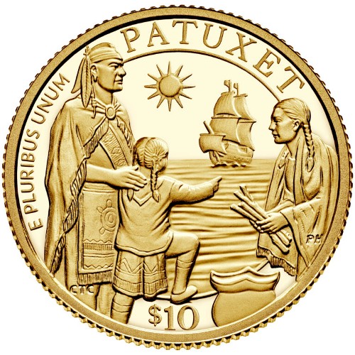 Post-Your-Coin/Medal/Token-With-A-Feather	