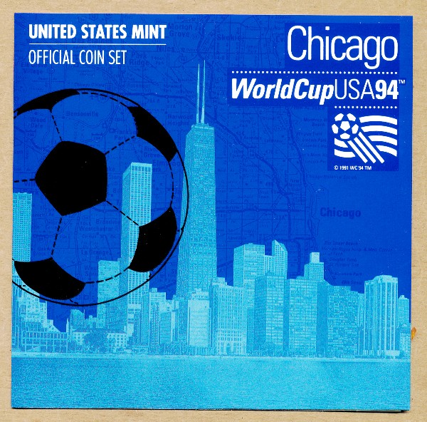 Commems-Collection-Modern:-1994-World-Cup-Official-Coin-Sets---Venues