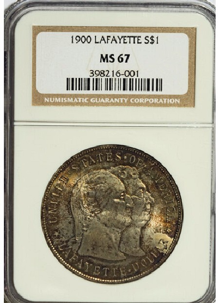 Commems-Collection-Classic:-1900-Lafayette-Memorial---High-Grade,-But-Attractive?