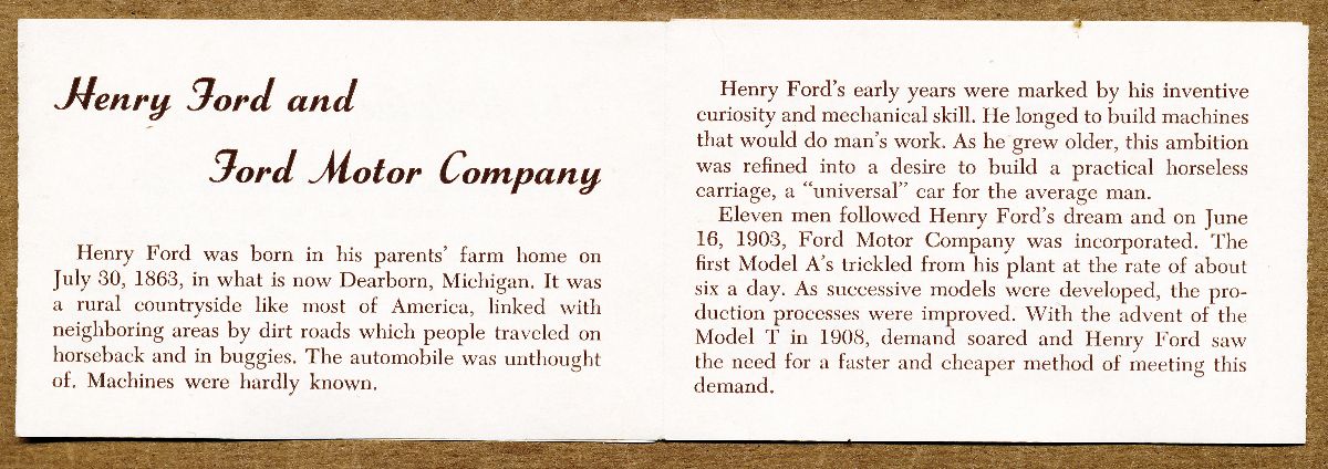 Commems-Collection-Medals:-1963-Henry-Ford-Centennial