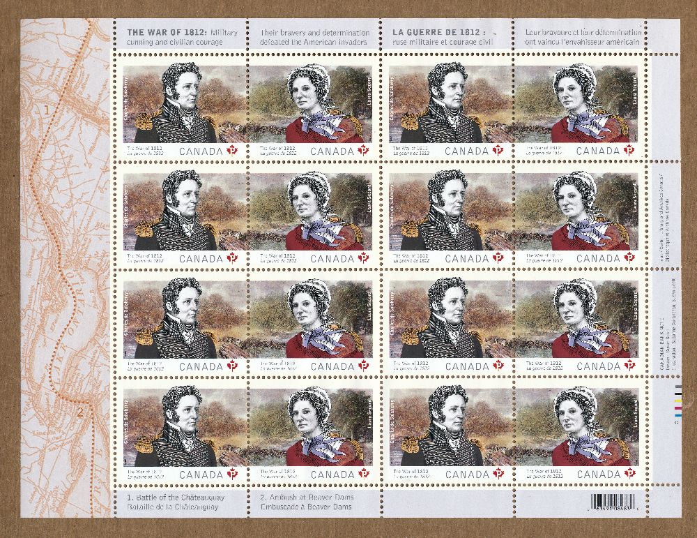 Commems-Collection-Canadian:-War-Of-1812-Commemorative-Programs---Part-II