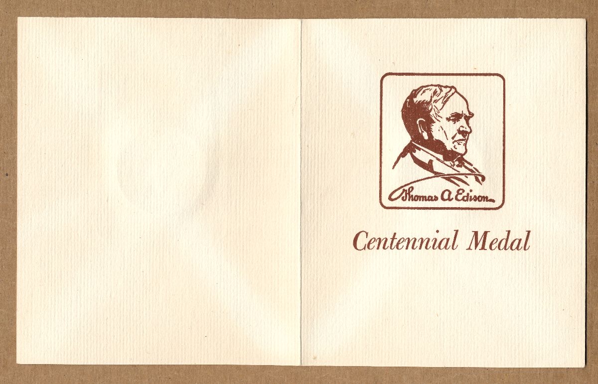 Commems-Collection-Medals:-1947-Thomas-Edison-Centennial---So-Called-Half-Dollar