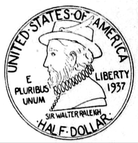 Commems-Collection-Classic:-1937-Roanoke-Colony-Memorial---Coins-Ready-For-Distribution