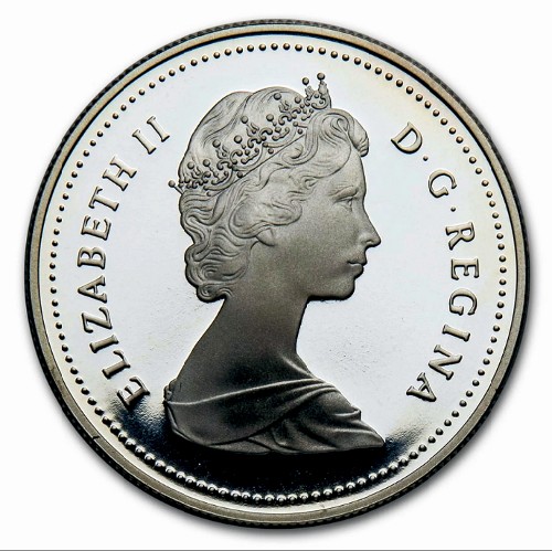 Commems-Collection-Canadian:-1974-Winnipeg,-Manitoba-Centennial---Silver-Dollar