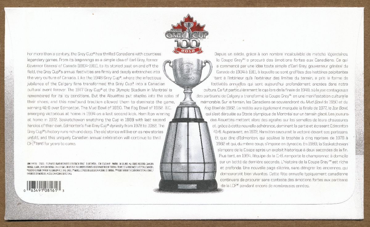 Commems-Collection-Canadian:-2012-Grey-Cup-Centennial