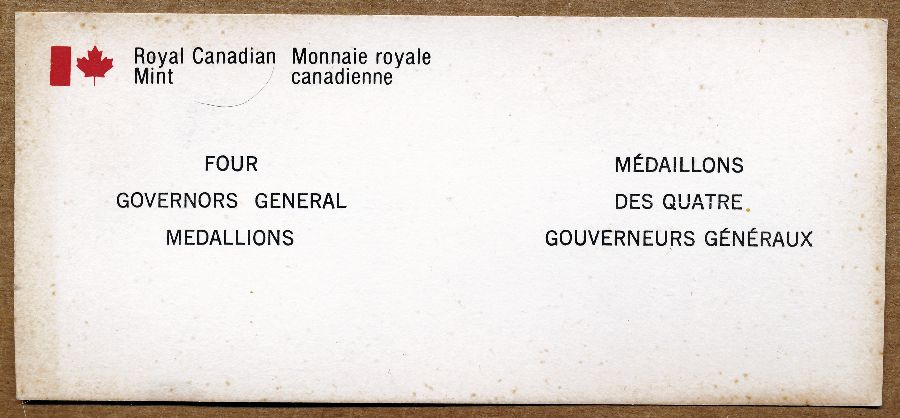 Commems-Collection-Canadian:-1977-Queen-Elizabeth-II-Silver-Jubilee---Governors-General-Medallions