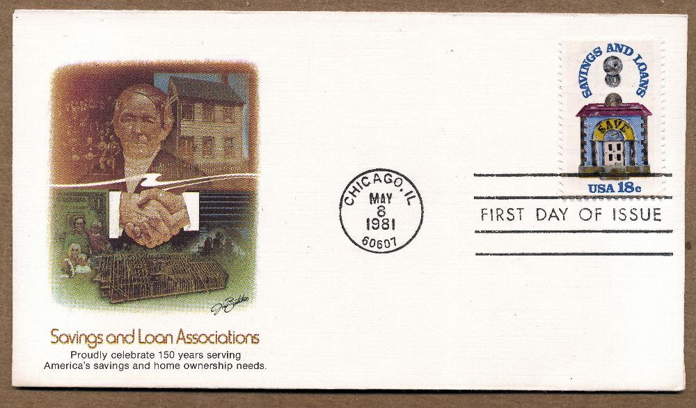 Commems-Collection-Philately-Friday:-#08---1981-Savings-&-Loan-150th-Anniversary