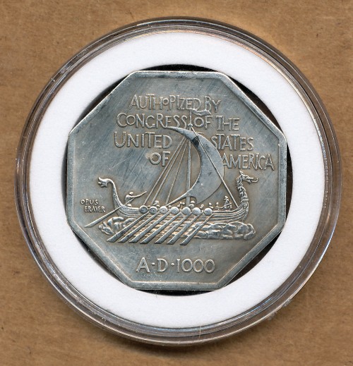 Commems-Collection-Classic:-1925-Norse-American-Centennial-Medal---Counterfeit