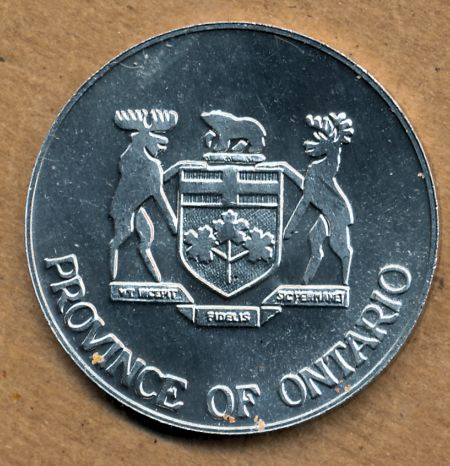 Commems-Collection-Canadian:-1977-Queen-Elizabeth-II--Silver-Jubilee---Silver-Dollar