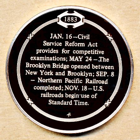 Commems-Collection-Medals:-1883-1983-Pendleton-Civil-Service-Act