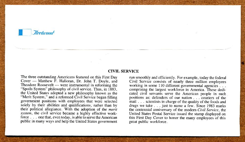 Commems-Collection-Medals:-1883-1983-Pendleton-Civil-Service-Act