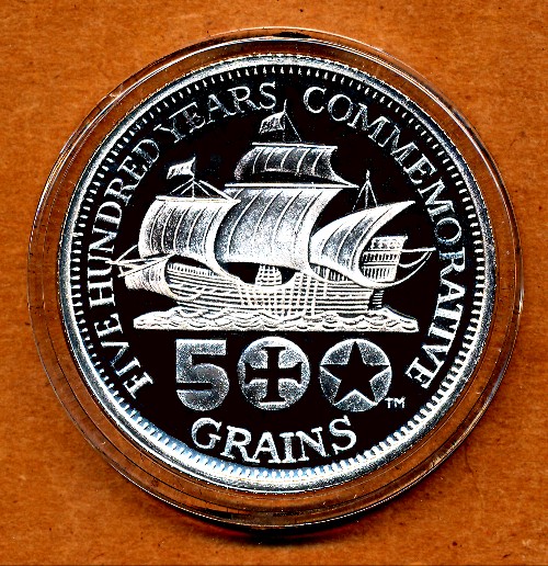 Columbus-Day-Post-Your-Coin/Banknote-Feauturing-Columbus