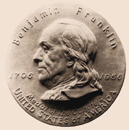 Commems-Collection-Medals:-1956-Benjamin-Franklin-250th-Anniversary---Part-II