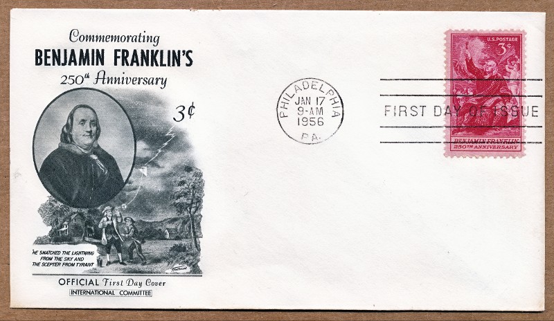 Commems-Collection-Medals:-1956-Benjamin-Franklin-250th-Anniversary---Part-II