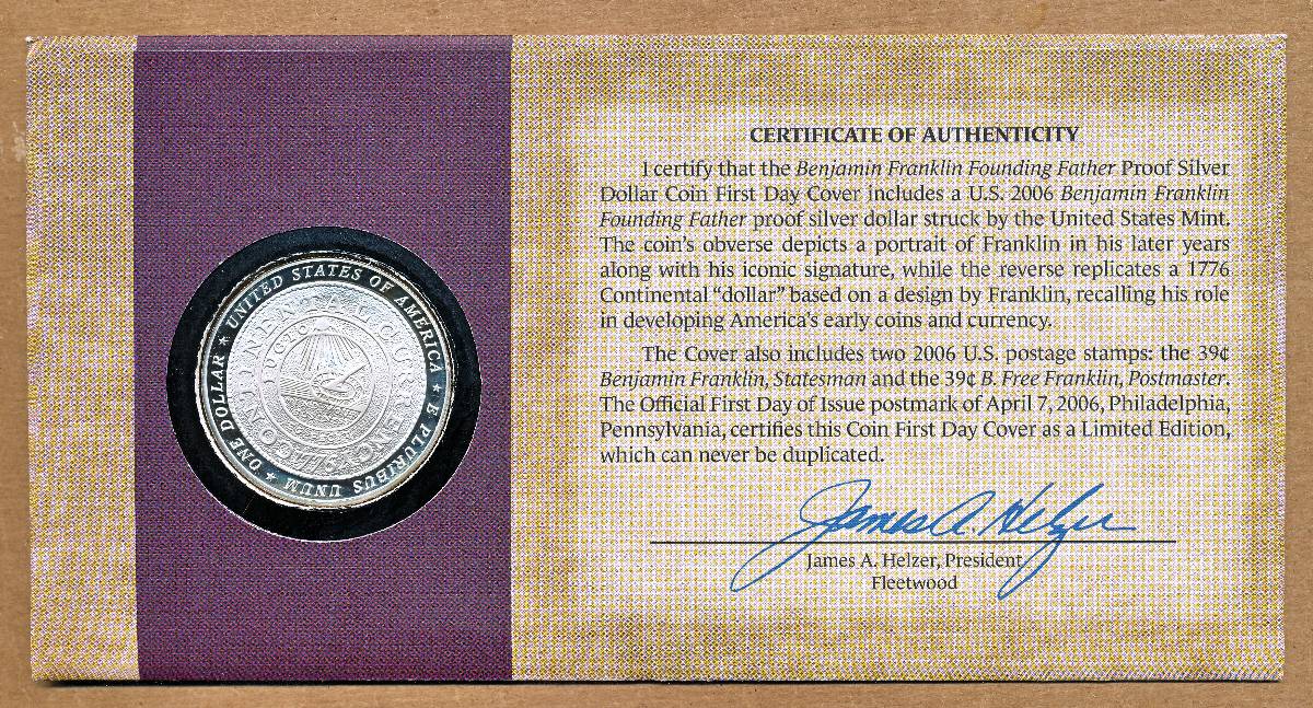Commems-Collection-Modern:-2006-Benjamin-Franklin-Tercentenary---Part-III-/-The-Coins